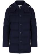 Mackintosh Auchavan Navy Storm System Wool Down Jacket Gd-001 - Blue