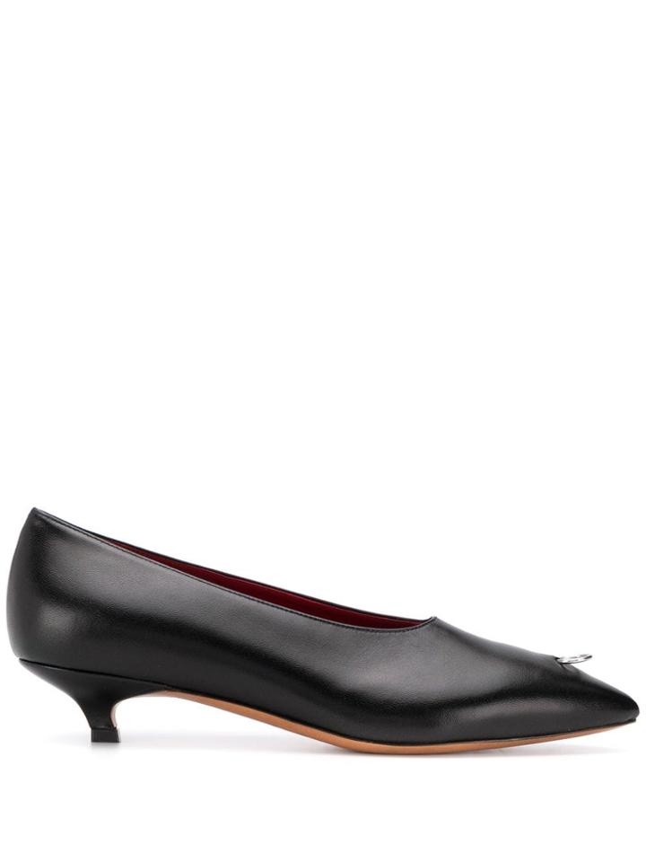 Marni Kitten Heel Pumps - Black