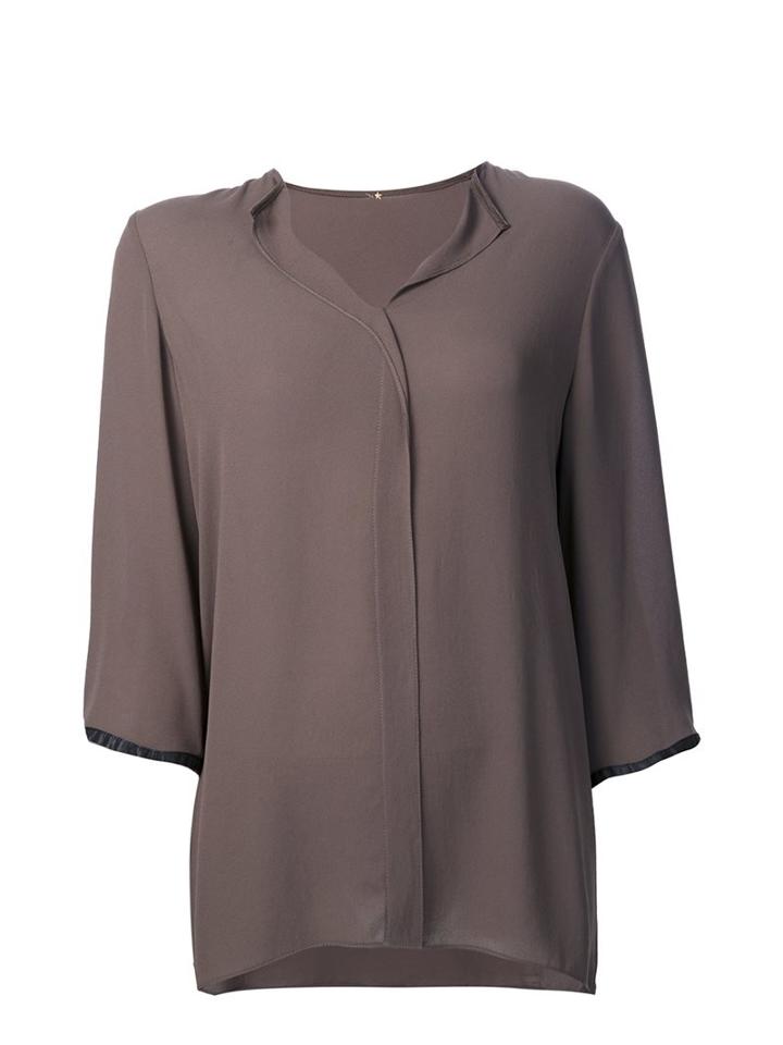 Peter Cohen Spread Collar Blouse
