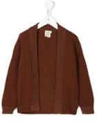 Caffe' D'orzo Alda Cardigan, Girl's, Size: 10 Yrs, Brown