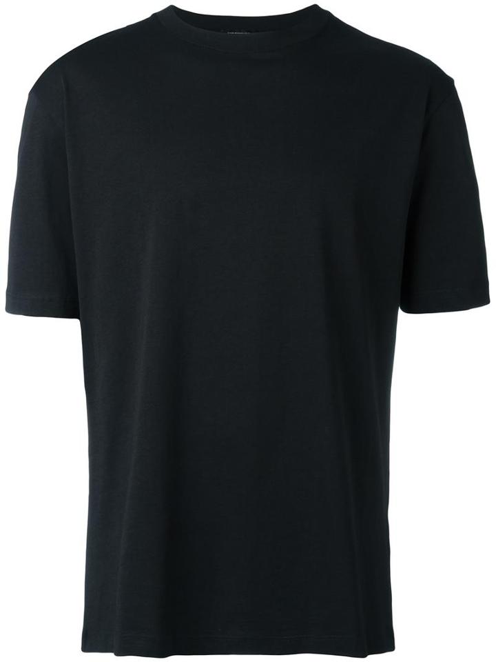 Raf Simons 'american' T-shirt, Women's, Size: Xs, Black, Cotton