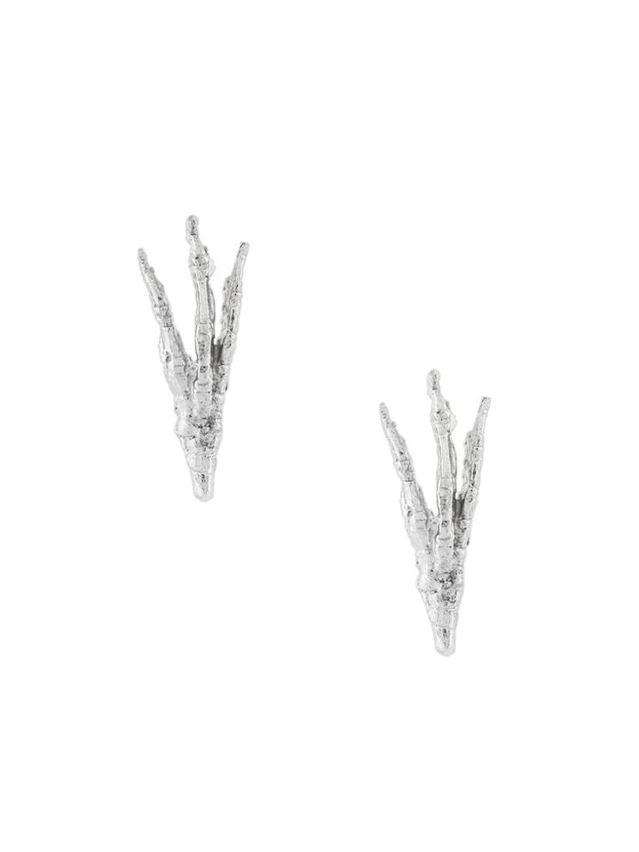 Wouters & Hendrix Gold 18kt Gold Crows's Claw Earrings - Metallic