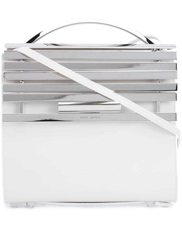 Eddie Borgo 'colt' Crossbody Bag - White