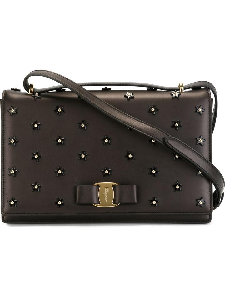 Salvatore Ferragamo 'ginny' Star Embellished Crossbody Bag