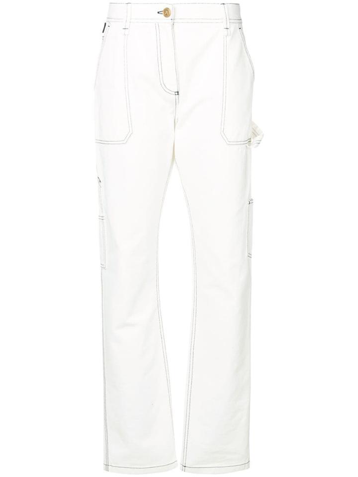 Versace Straight-leg Jeans - White