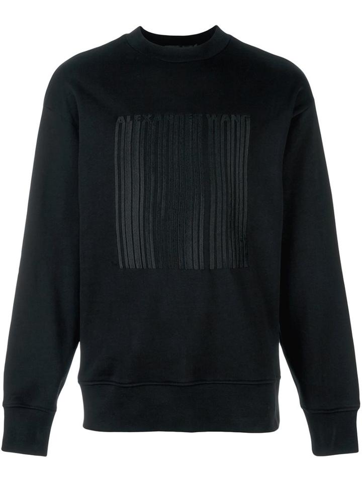 Alexander Wang Logo Barcode Sweatshirt