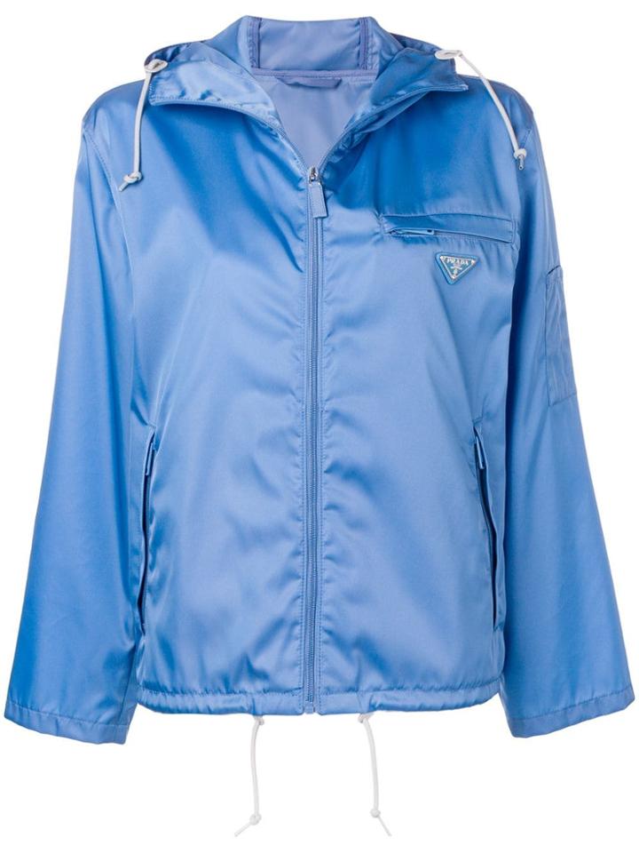 Prada Waterproof Windbreaker - Blue