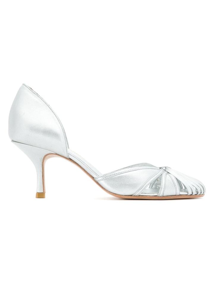 Sarah Chofakian Sarah Pumps - Silver