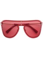 Versace Frenergy Visor Sunglasses - Red