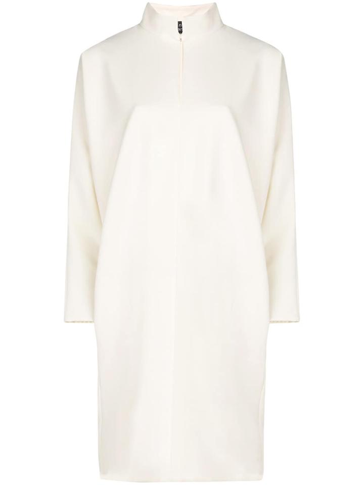 Gianluca Capannolo Mandarin Dress - White