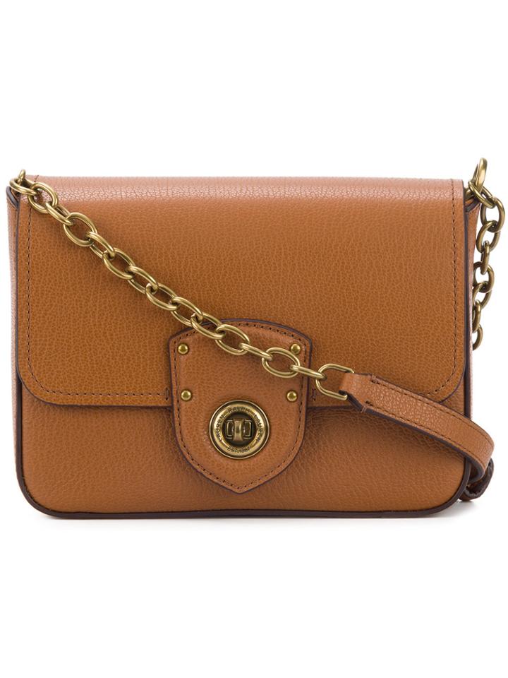 Lauren Ralph Lauren Square Crossbody Bag - Brown