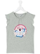 Karl Lagerfeld Kids - Printed T-shirt - Kids - Cotton/spandex/elastane - 16 Yrs, Girl's, Grey