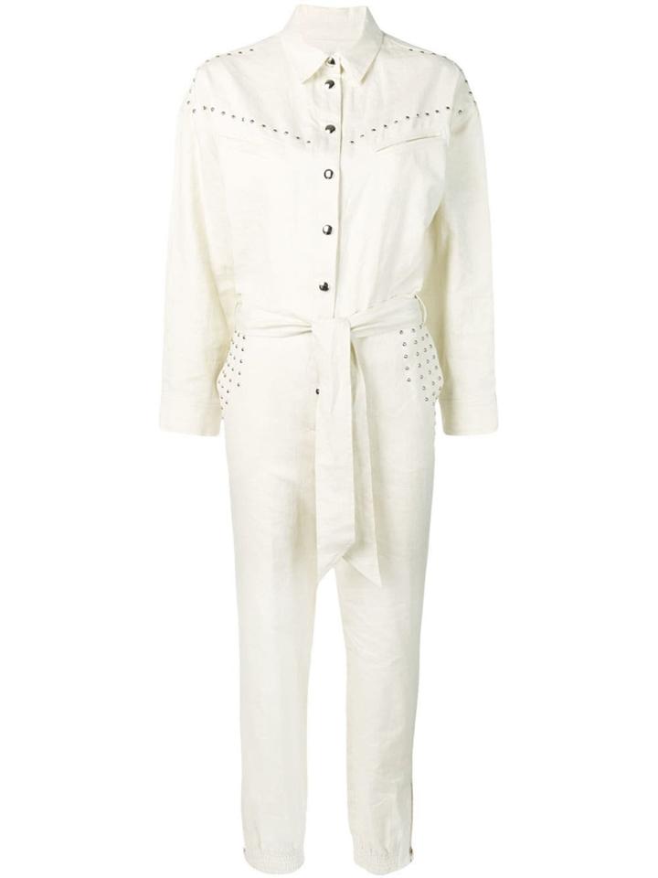 Iro Stud Detail Jumpsuit - Neutrals