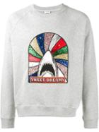 Saint Laurent Sweet Dreams Sweatshirt, Men's, Size: Xl, Grey, Cotton/polyester