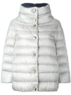 Herno Puffer Coat, Women's, Size: 46, Nude/neutrals, Polyamide/feather Down