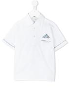 Cashmirino - Pocket Square Polo Shirt - Kids - Cotton - 5 Yrs, White