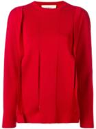 Ports 1961 Cut-out Detail Jumper - Red