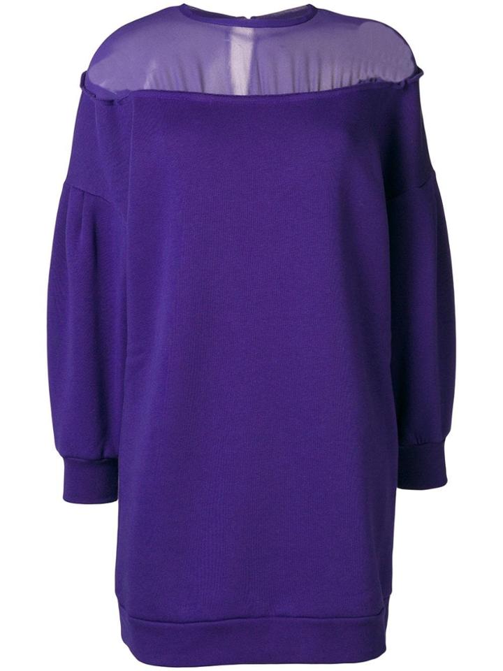 8pm Sweater Dress - Pink & Purple