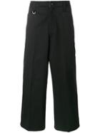 Sophnet. - Cropped Wide-leg Trousers - Men - Cotton/polyester - M, Black, Cotton/polyester