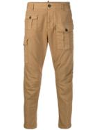 Dsquared2 Tapered Utility Trousers - Brown