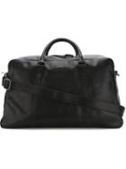 Shinola Signature Duffel, Black, Leather/cotton