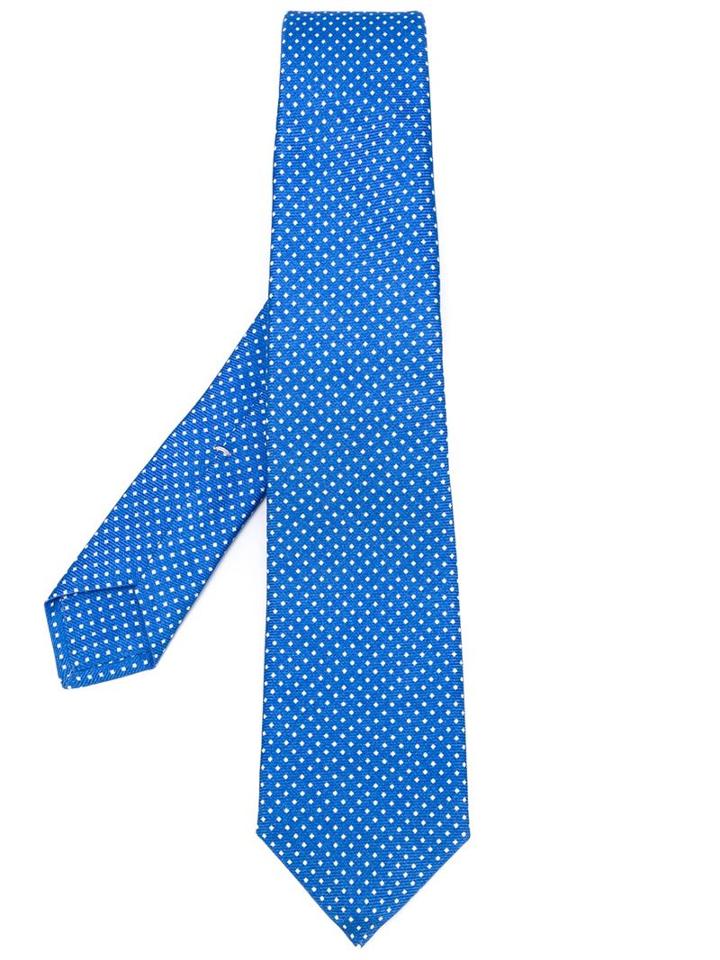 Kiton Pin Print Tie