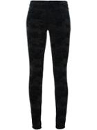 J Brand 'super Skinny' Camouflage Trousers, Women's, Size: 24, Black, Cotton/polyurethane/spandex/elastane/modal
