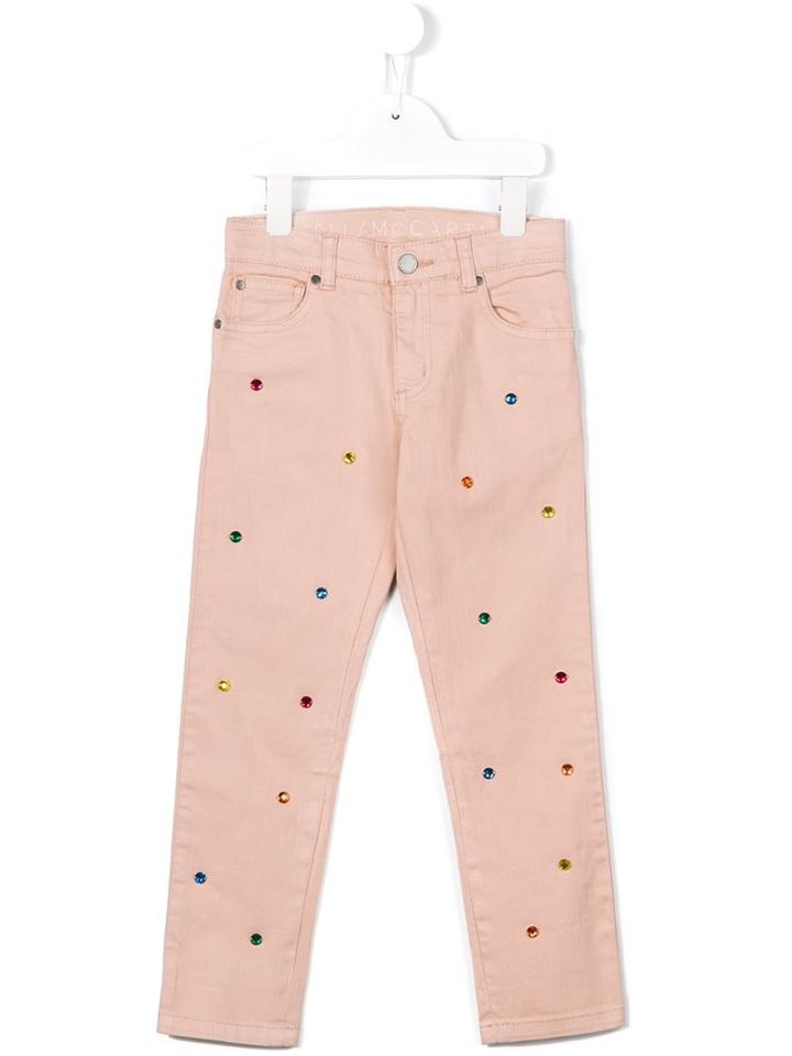 Stella Mccartney Kids 'lohan' Jeans, Girl's, Size: 12 Yrs, Pink/purple