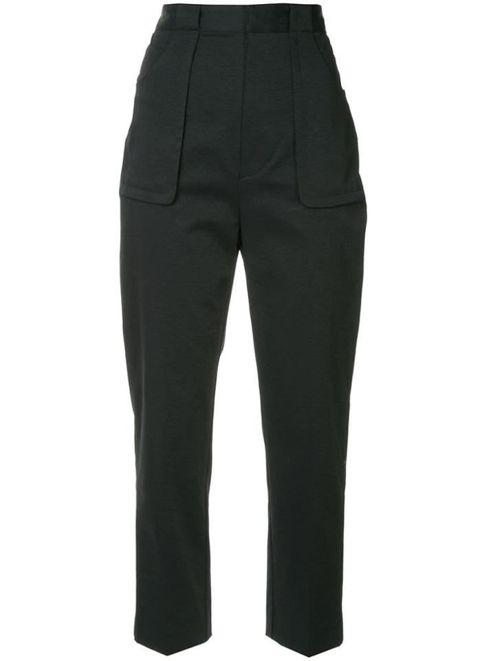 G.v.g.v. Stretch Slim Fit Trousers - Black