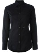 Dsquared2 Classic Shirt, Women's, Size: 42, Black, Cotton/spandex/elastane