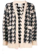 Semicouture Knitted Cardigan - Neutrals