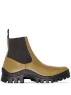 Atp Atelier Catania Chunky Ankle Boots - Green