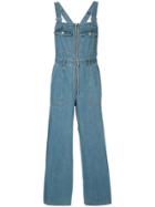 Sea Denim Dungarees - Blue