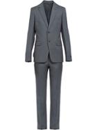 Prada Wool And Mohair Single-breasted Suit - Grey