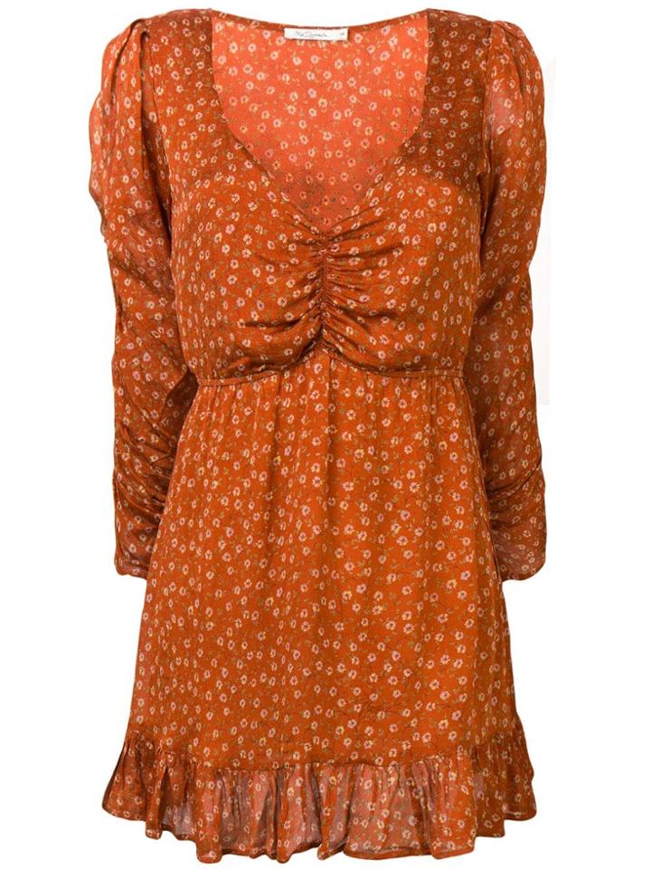 Mes Demoiselles Francesca Short Dress - Orange