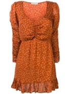 Mes Demoiselles Francesca Short Dress - Orange