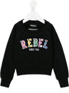Dsquared2 Kids Rebel Embroidered Sweatshirt