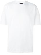 Lanvin Stitching Detail T-shirt, Men's, Size: S, White, Cotton
