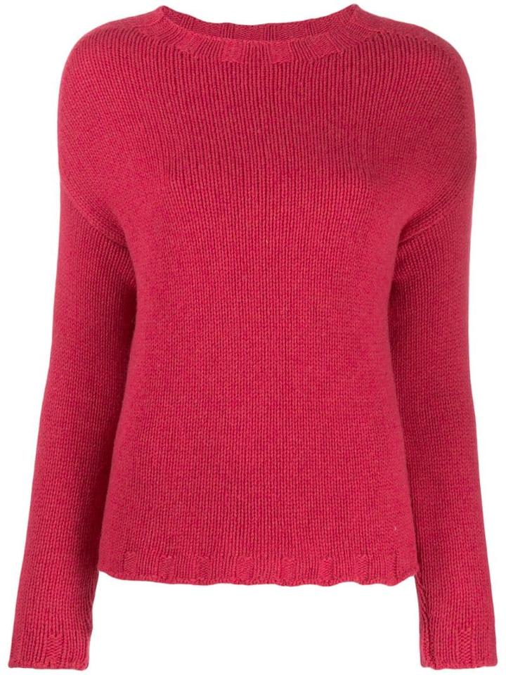Aragona Round Neck Jumper - Pink