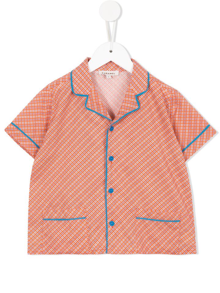 Caramel - Caper Shirt - Kids - Cotton - 10 Yrs, Yellow/orange