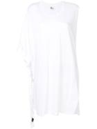 Lost & Found Ria Dunn Asymmetric Sleeve T-shirt - White
