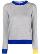 Golden Goose Contrast Trim Jumper - Grey