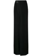 Poiret Front Slit Skirt - Black