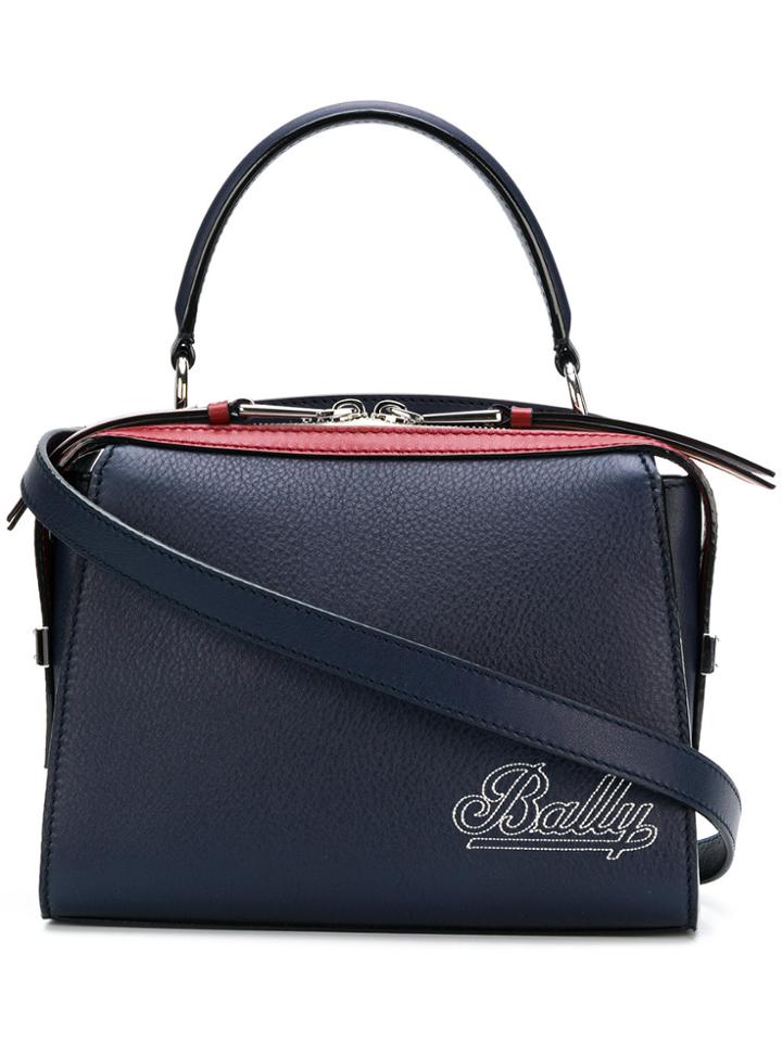 Bally Amoeba Small Tote - Blue