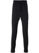 Paul Smith 'london' Piped Track Pants, Men's, Size: Medium, Blue, Spandex/elastane/cupro/wool