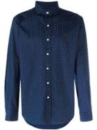 Polo Ralph Lauren - Dot Print Shirt - Men - Cotton - Xl, Blue, Cotton