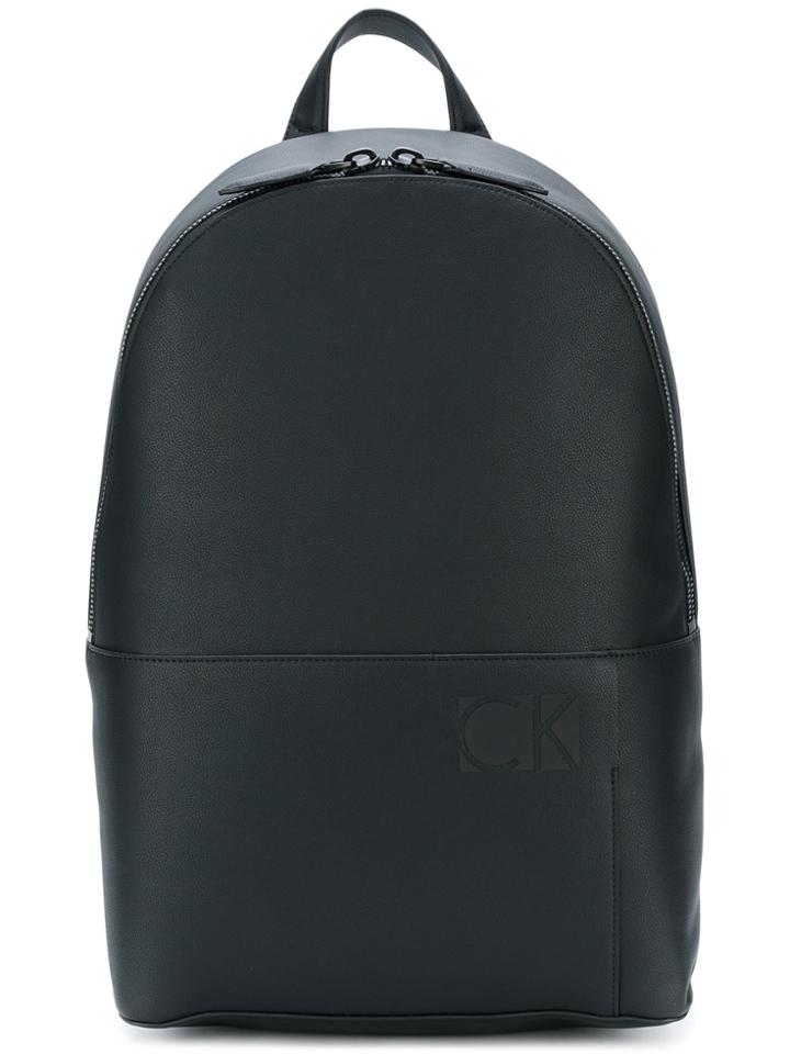 Calvin Klein Logo Backpack - Black
