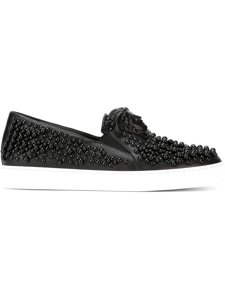 Versace Medusa Studded Sneakers