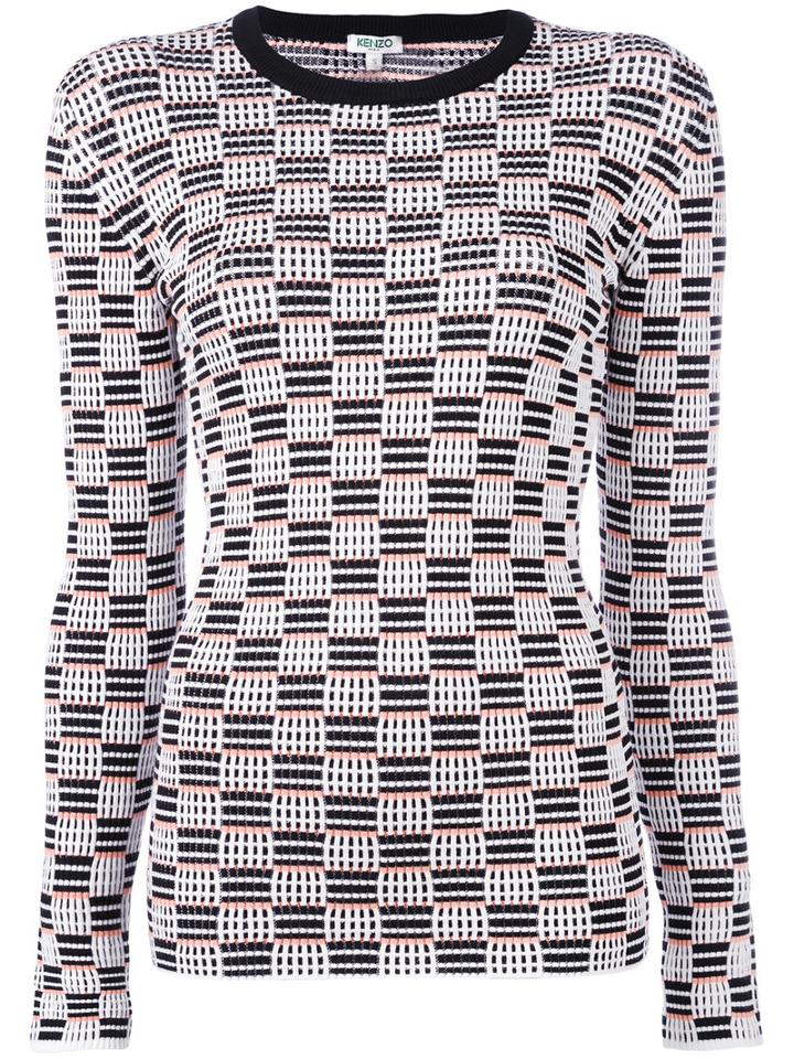 Kenzo - Knitted Top - Women - Cotton/polyester/viscose - L, Cotton/polyester/viscose