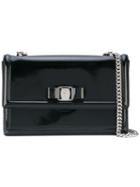 Salvatore Ferragamo - Vara Shoulder Bag - Women - Calf Leather - One Size, Black, Calf Leather
